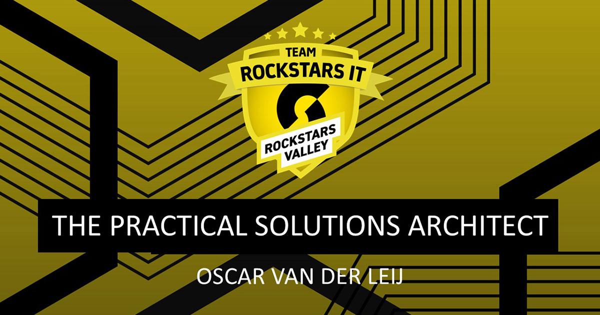 Architect Cafe #5: The Practical Solutions Architect
